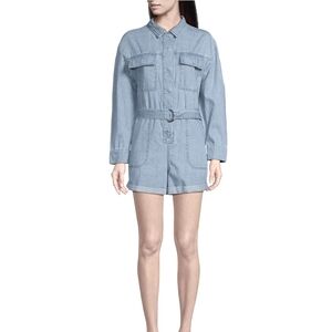 NWT Gianni Bini Charlie Denim Romper Size 10?* Firm Price